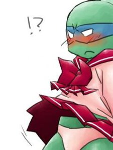 Rating: Questionable Score: 0 Tags: 3:4 anthro blush bottomwear clothed clothing crossdressing e621 femboy leonardo_(tmnt) low_res male panties reptile scalie school_uniform skirt solo teenage_mutant_ninja_turtles turtle underwear uniform unknown_artist upskirt User: bunchy7s