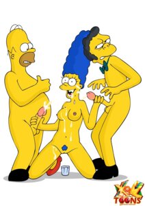 Rating: Explicit Score: 0 Tags: 20th_century_studios accurate_art_style breasts color female handjob homer_simpson human kneeling male marge_simpson moe_szyslak multiple_males nipples nude penis rule34 standing straight the_simpsons xl-toons.com yellow_body yellow_skin User: bunchy7s