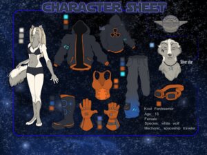 Rating: Safe Score: 0 Tags: 4_toes 5_fingers anthro biped black_nose boots bottomwear canid canine canis character_name clothing color_swatch countershade_face countershade_tail countershade_torso countershading e621 english_text eyewear feet female fingers footwear fur gloves goggles grey_body grey_countershading grey_fur hair handwear jacket jewelry koul koul_fardreamer long_hair mammal mechanic model_sheet necklace pants reverse_countershading shoes solo space species_name standing tail text toes topwear uniform white_body white_fur wolf User: bunchy7s
