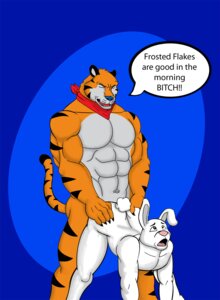 Rating: Explicit Score: 0 Tags: anal anal_sex anthro feline frosted_flakes furry gay interspecies male male_only mascot rabbit rule34 sex tagme tiger tony_the_tiger trix trix_rabbit vamplust white_fur User: bunchy7s