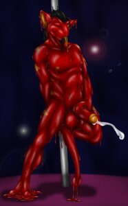 Rating: Explicit Score: 0 Tags: anthro bodily_fluids canid canine canis crimson_(razor231) cum cumshot dancing e621 ejaculation erection firewolf genital_fluids genitals goo-connected_lips goo_creature hi_res humanoid_genitalia humanoid_penis liquid male mammal masturbation melting orgasm penile penile_masturbation penis pole pole_dancing razor231 scalie solo stripper_pole tail wolf User: bunchy7s