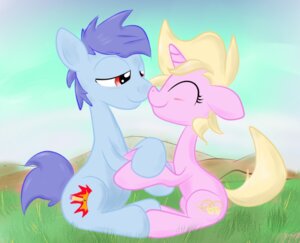 Rating: Safe Score: 0 Tags: big_eyes blonde_hair blue_body blue_fur blue_hair blush cutie_mark day duo e621 earth_pony equid equine eyes_closed female feral fur hair hasbro horn horse looking_at_another mammal my_little_pony mythological_creature mythological_equine mythology nude outside pink_body pink_fur pony red_eyes short_hair side_view sitting sky smile tail toony unicorn unknown_artist User: bunchy7s