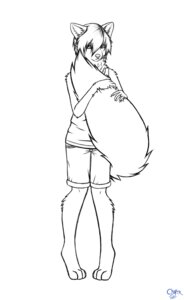 Rating: Safe Score: 0 Tags: anthro bottomwear canid canine chiroina chyo clothing clutching denim denim_bottomwear denim_clothing e621 fox hi_res him_the_baker jeans male mammal pants shorts shy sketch solo unfinished User: bunchy7s