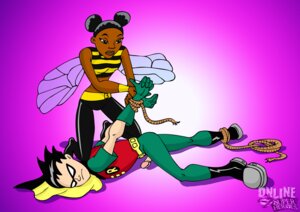 Rating: Explicit Score: 0 Tags: bondage bumblebee_(dc) dc dc_comics dick_grayson female femdom human karen_beecher male malesub online_superheroes penis robin_(dc) robin_(dick_grayson) rule34 teen_titans User: bunchy7s