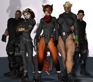 Rating: Questionable Score: 0 Tags: anthro belt boots camel_toe canid canine clothing domestic_cat e621 felid feline felis female footwear fox group gun human lion male mammal pantherine pose ranged_weapon shoes tail team_pose vic34677 weapon User: bunchy7s