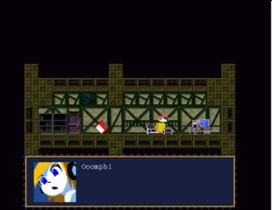 Rating: Explicit Score: 0 Tags: bed cave_story curly_brace fake_screenshot fellatio female kneeling kulamurae oral pixel_art quote_(cave_story) rule34 straight text User: bunchy7s Rating: Explicit Score: 0 Tags: bed cave_story curly_brace fake_screenshot fellatio female kneeling kulamurae oral pixel_art quote_(cave_story) rule34 straight text User: bunchy7s
