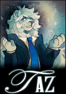 Rating: Safe Score: 0 Tags: accessory anthro blue_eyes clothed clothing e621 felid lion male mammal muttmonster necktie pantherine solo suit taz_(dantebernard) User: bunchy7s