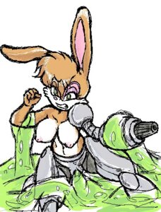 Rating: Explicit Score: 0 Tags: aliasing anthro archie_comics areola arm_cannon bunnie_rabbot digital_media_(artwork) e621 female genitals in_peril lagomorph leporid mammal mutabouru nipples penetration prosthetic prosthetic_arm prosthetic_leg prosthetic_limb rabbit ranged_weapon sega simple_background solo sonic_the_hedgehog_(archie) sonic_the_hedgehog_(comics) sonic_the_hedgehog_(series) struggling vulva weapon User: bunchy7s