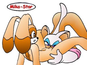 Rating: Explicit Score: 0 Tags: anthro bat cream_the_rabbit female mika-star rabbit rouge_the_bat rule34 sega sonic_(series) straight_hair yuri User: bunchy7s