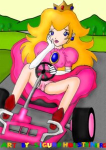 Rating: Explicit Score: 0 Tags: blue_eyes breasts cart clothes color crown day driving female female_only front_view headwear human kart mario_(series) mario_circuit mario_kart nintendo nipple_bulge outdoors panties pantyshot pink_panties princess_peach rule34 sigurdhosenfeld sitting snes_mario_circuit solo standard_kart straight_hair super_mario_kart tagme upskirt User: bunchy7s