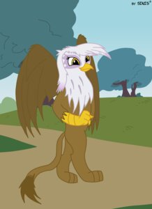 Rating: Safe Score: 0 Tags: absurd_res alidor42 anthro avian beak brown_body brown_feathers e621 feathered_wings feathers female friendship_is_magic gilda_(mlp) gryphon hasbro hi_res my_little_pony mythological_avian mythological_creature mythology outside plant purple_body purple_feathers solo tail tree white_body white_feathers wings wood User: bunchy7s
