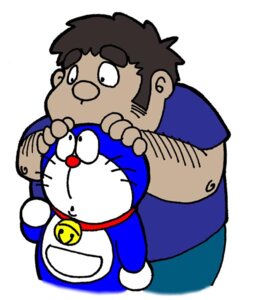 Rating: Safe Score: 0 Tags: 2007 bell bell_collar collar domestic_cat doraemon doraemon_(character) duo e621 fatyogi fatyogi_(character) felid feline felis hand_on_head human machine male mammal overweight overweight_human robot simple_background size_difference white_background User: bunchy7s