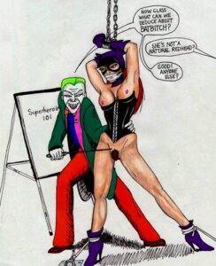 Rating: Explicit Score: 0 Tags: arms_up artist_request barbara_gordon batgirl batman_(series) bondage dc dc_comics female gag gagged joker nipples rule34 User: bunchy7s Rating: Explicit Score: 0 Tags: arms_up artist_request barbara_gordon batgirl batman_(series) bondage dc dc_comics female gag gagged joker nipples rule34 User: bunchy7s
