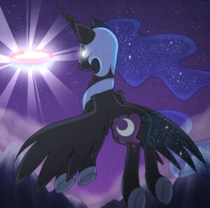 Rating: Safe Score: 0 Tags: 2013 armor cutie_mark e621 empty_eyes equid equine female feral flying friendship_is_magic glowing glowing_eyes hasbro headgear helmet horse mammal moon mountain my_little_pony night nightmare_moon_(mlp) outside pony rainbow rock sky solo sparkles stalkerpony star starry_sky white_eyes User: bunchy7s