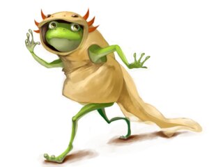 Rating: Safe Score: 0 Tags: 5:4 ambiguous_gender amphibian anthro aquatic axolotl blush e621 external_gills frog gills green_body haters_gonna_hate horn looking_at_viewer mole_salamander salamander simple_background solo walking white_background xiaoyu User: bunchy7s
