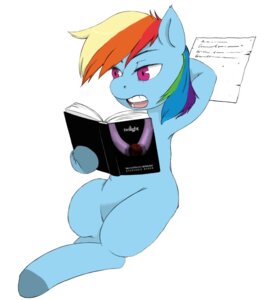 Rating: Safe Score: 0 Tags: blue_body blue_fur book digital_media_(artwork) e621 equid equine female feral friendship_is_magic fur hair hasbro horse jobo37 kevinsano mammal multicolored_hair my_little_pony pony rainbow_dash_(mlp) rainbow_hair simple_background solo twilight_(series) white_background User: bunchy7s