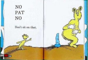 Rating: Explicit Score: 0 Tags: age_difference armwear bad_dragon book clothing cockblock dialogue dildo dr._seuss duo e621 english_text fur gloves handwear humor male nude parody pat_(dr._seuss) round_ears sex_toy shopped size_difference surprised text third-party_edit white_armwear white_clothing worried yellow_body yellow_fur User: bunchy7s