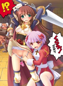 Rating: Explicit Score: 0 Tags: armor armored_dress assisted_exposure black_legwear black_thighhighs blouse blush bow breasts brown_hair cameltoe clothing cute_fang dress elbow_pads embarrassed female garter_belt garters green_eyes hair_ribbon high_priest_(ragnarok_online) huge_weapon human kazuma_muramasa knee_pads kneeling large_bow lingerie long_hair lord_knight_(ragnarok_online) male miniskirt mound_of_venus multiple_females multiple_girls panties pantsing panty_pull pleated_skirt purple_hair pussy ragnarok_online red_dress red_eyes ribbon rule34 short_hair skirt skirt_lift small_breasts standing stockings surprised sword tear thighhighs translated uncensored underwear weapon white_legwear white_panties white_thighhighs User: bunchy7s