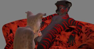 Rating: Explicit Score: 0 Tags: amy_lynx anthro black_and_red_striped_tiger demarticus_stone feline fellatio female fur furry lynx oral oral_sex rule34 sex User: bunchy7s