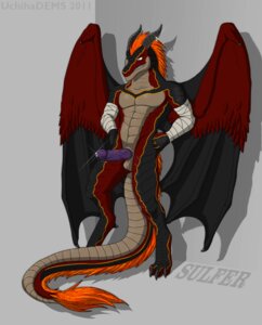 Rating: Explicit Score: 0 Tags: 1boy 2011 balls dragon erection male male_only penis pose precum rule34 solo sulferdragon uchihadems wings User: bunchy7s