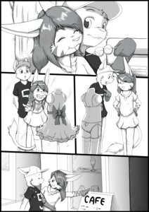 Rating: Safe Score: 0 Tags: 5_fingers acchan_(arkaid) anthro arkaid arm_grab baseball_cap black_border border bow_(knot) bra buckteeth cafe cheek_tuft clothed clothing clothing_store comic crossdressing dark_shirt dark_t-shirt domestic_cat dress duo e621 eating emanata english_text eye_contact eye_through_hair eyes_closed facial_tuft felid feline felis female fingers food footwear frilly frilly_clothing frilly_panties frilly_underwear front_view fully_clothed fur furgonomic_headwear furgonomics gesture greyscale hair half-closed_eyes hand_gesture hat headgear headwear heart_keyhole_panties hi_res holding_food holding_object hybrid keyhole_clothing keyhole_panties keyhole_underwear lagomorph legwear leporid long_hair looking_at_another male mammal minoru monochrome narrowed_eyes number_on_t-shirt open_mouth outside panties pointing rabbit restaurant shirt shopping side_view smile snout socks standing store striped_body striped_fur stripes t-shirt tail tail_tuft teeth text text_on_clothing text_on_shirt text_on_topwear the_neon_children the_neon_children:_the_comic topwear trans_(lore) trans_woman_(lore) translucent translucent_hair tuft underwear window_shopping young young_anthro User: bunchy7s