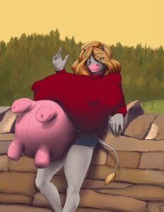 Rating: Questionable Score: 0 Tags: 2013 anthro big_breasts biped blue_eyes bottomwear bovid bovine breasts breasts_and_teats brown_hair cattle clothed clothing detailed_background e621 female forest fur grey_body grey_skin hair hi_res horn huge_breasts huge_udders hyper hyper_breasts long_hair mammal nipple_outline outside pink_body pink_skin plant shirt shorts simonaquarius solo standing tail tail_tuft teats topwear tree tuft udders white_body white_skin User: bunchy7s