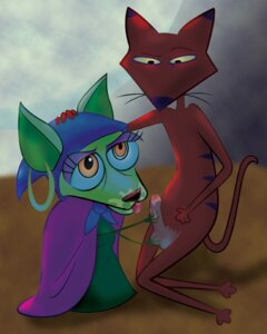 Rating: Explicit Score: 0 Tags: anthro balls bodily_fluids canid canine canis cartoon_network chihuahua clothed clothing courage_the_cowardly_dog cum cum_in_mouth cum_inside domestic_cat domestic_dog duo e621 erection felid feline felis female fortune_teller fully_clothed genital_fluids genitals interspecies katz_(courage_the_cowardly_dog) male male/female mammal nude penis roma shirley_the_medium tail toy_dog unknown_artist User: bunchy7s