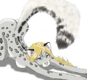 Rating: Questionable Score: 0 Tags: anthro blonde_hair blue_eyes breasts butt e621 felid female fur grey_body grey_fur hair leopard leopard_spots mammal nude pantherine satyn snow_leopard solo spots stretching tail until_i_scream User: bunchy7s