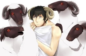 Rating: Safe Score: 0 Tags: ambiguous_gender atlus bovid caprine catherine_(video_game) domestic_sheep e621 feral group hair horizontal_pupils horn horned_humanoid humanoid low_res male mammal pillow pupils red_eyes sega sheep simple_background unknown_artist vincent_brooks white_background User: bunchy7s