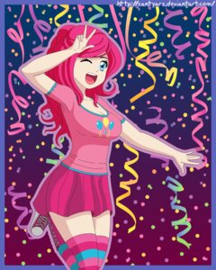 Rating: Safe Score: 0 Tags: 4:5 alternate_species big_breasts breasts e621 female friendship_is_magic hasbro hi_res human humanized mammal my_little_pony not_furry pinkie_pie_(mlp) smile solo zantyarz User: bunchy7s