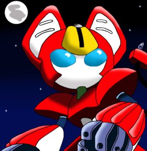 Rating: Safe Score: 0 Tags: blue_eyes cord cosijoeza e621 female machine medabots night peppercat peppercat_(medabots) red_body robot robot_anthro sky solo star starry_sky white_body User: bunchy7s