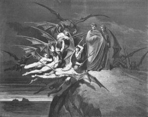 Rating: Safe Score: 0 Tags: 1861 19th_century absurd_res ancient_art black_and_white butt clothed clothing dante_alighieri demon detailed_background divine_comedy e621 engraving_(artwork) flying formal_art fully_clothed group gustave_dore hatching_(art) hell hi_res holding_object holding_weapon human humanoid inferno_(divine_comedy) large_group male mammal melee_weapon membrane_(anatomy) membranous_wings monochrome nude outside polearm print_(medium) shaded side_view standing tail traditional_media_(artwork) virgil_(dante's_inferno) weapon winged_humanoid wings User: bunchy7s Rating: Safe Score: 0 Tags: 1861 19th_century absurd_res ancient_art black_and_white butt clothed clothing dante_alighieri demon detailed_background divine_comedy e621 engraving_(artwork) flying formal_art fully_clothed group gustave_dore hatching_(art) hell hi_res holding_object holding_weapon human humanoid inferno_(divine_comedy) large_group male mammal melee_weapon membrane_(anatomy) membranous_wings monochrome nude outside polearm print_(medium) shaded side_view standing tail traditional_media_(artwork) virgil_(dante's_inferno) weapon winged_humanoid wings User: bunchy7s