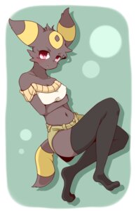 Rating: Safe Score: 0 Tags: abstract_background anthro blush bottomwear breasts cleavage clothed clothing e621 eeveelution female generation_2_pokemon hi_res holding_breast kemono kosyo legwear looking_at_viewer markings nintendo pinup pokemon pokemon_(species) pokemorph pose red_eyes shirt shorts simple_background solo stockings tail topwear umbreon yellow_markings User: bunchy7s Rating: Safe Score: 0 Tags: abstract_background anthro blush bottomwear breasts cleavage clothed clothing e621 eeveelution female generation_2_pokemon hi_res holding_breast kemono kosyo legwear looking_at_viewer markings nintendo pinup pokemon pokemon_(species) pokemorph pose red_eyes shirt shorts simple_background solo stockings tail topwear umbreon yellow_markings User: bunchy7s