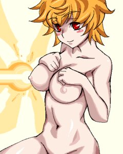 Rating: Explicit Score: 0 Tags: blonde_hair breast_beam breast_suppress breasts female lowres lucky_star nipples nude oekaki patricia_martin red_eyes rule34 short_hair User: bunchy7s
