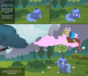 Rating: Safe Score: 0 Tags: blue_body blue_eyes blue_feathers blue_hair bodily_fluids candy chimera cloud comic cotton_candy crown crying dessert detailed_background discord_(mlp) draconequus duo e621 english_text equid equine feathered_wings feathers female feral flausch-katzerl food forest friendship_is_magic grass hair hasbro headgear horn male mammal membrane_(anatomy) membranous_wings multicolored_body my_little_pony mythological_creature mythological_equine mythology open_mouth outside plant princess_luna_(mlp) quadruped red_eyes shrub snow tail tears text tiara tree winged_unicorn wings wood young young_feral User: bunchy7s