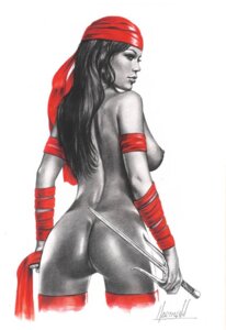 Rating: Explicit Score: 0 Tags: 1girls ass back_view daredevil_(series) dario_hartmann elektra_natchios female female_only holding_weapon human light_skin marvel marvel_comics mostly_nude realistic rule34 sai_(weapon) simple_background solo spot_color standing tagme weapon white_background User: bunchy7s