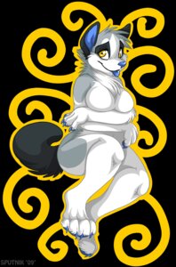 Rating: Questionable Score: 0 Tags: 2009 alaskan_klee_kai anthro blue_tongue breast_rest breasts canid canine canis domestic_dog e621 featureless_breasts female fluffy mammal muzz muzz_(muzz) nude paws slightly_chubby solo spitz sputnik_(artist) squish tail tongue tongue_out User: bunchy7s
