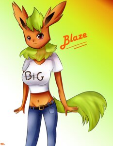 Rating: Safe Score: 0 Tags: anthro anthrofied big_breasts bottomwear breasts clothed clothing crop_top denim denim_bottomwear denim_clothing e621 eeveelution english_text female flareon generation_1_pokemon hi_res jeans midriff nintendo pants pokemon pokemon_(species) pokemorph red_eyes shirt signature solo tail text text_on_clothing text_on_shirt text_on_topwear topwear unknown_artist User: bunchy7s Rating: Safe Score: 0 Tags: anthro anthrofied big_breasts bottomwear breasts clothed clothing crop_top denim denim_bottomwear denim_clothing e621 eeveelution english_text female flareon generation_1_pokemon hi_res jeans midriff nintendo pants pokemon pokemon_(species) pokemorph red_eyes shirt signature solo tail text text_on_clothing text_on_shirt text_on_topwear topwear unknown_artist User: bunchy7s