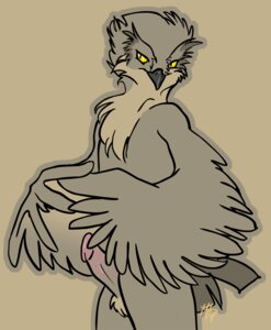 Rating: Explicit Score: 0 Tags: 2007 anthro avian beak e621 erection feathered_wings feathers genitals male mitti nude penis solo tail tail_feathers unavailable_at_source wings yellow_eyes User: bunchy7s