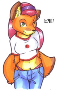 Rating: Safe Score: 0 Tags: 2007 anthro brandi_(os) canid canine clothing e621 female fox green_eyes hair low_res mammal os pink_hair shirt simple_background solo tail topwear User: bunchy7s Rating: Safe Score: 0 Tags: 2007 anthro brandi_(os) canid canine clothing e621 female fox green_eyes hair low_res mammal os pink_hair shirt simple_background solo tail topwear User: bunchy7s