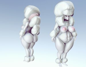 Rating: Explicit Score: 0 Tags: 3d_(artwork) belly big_breasts big_butt black_nose breasts butt canid canine canis digital_media_(artwork) domestic_dog e621 feet female fluffy fur georgette_clip gradient_background green_eyes hair mammal navel nipples nude plantigrade poodle simple_background slightly_chubby solo toes unknown_artist white_body white_fur white_hair wide_hips User: bunchy7s