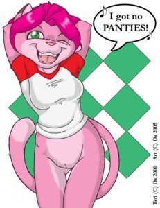 Rating: Explicit Score: 0 Tags: 2005 anthro bottomless breasts clothed clothing dialogue e621 english_text felid female fur genitals green_eyes hair hands_behind_head mammal one_eye_closed os pink_body pink_fur pink_hair simple_background solo speech_bubble tail teri_(os) text vulva wink User: bunchy7s Rating: Explicit Score: 0 Tags: 2005 anthro bottomless breasts clothed clothing dialogue e621 english_text felid female fur genitals green_eyes hair hands_behind_head mammal one_eye_closed os pink_body pink_fur pink_hair simple_background solo speech_bubble tail teri_(os) text vulva wink User: bunchy7s