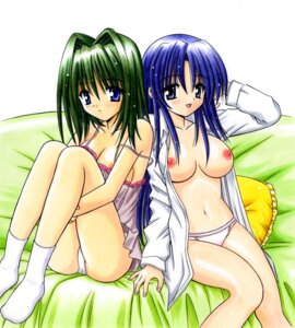 Rating: Explicit Score: 0 Tags: 2girls :d :o adjusting_hair angelical_pendulum aoi_(kibou_rengetsu) back-to-back back_to_back bangs bed blue_eyes blue_hair blush bottomless breasts chemise cleavage embarrassed female footwear green_hair hair_intakes hazuki_(kibou_rengetsu) kibou_rengetsu lace lace-trimmed_panties leg_hold leg_hug legs lingerie long_hair matra_milan multiple_females multiple_girls navel nipple_slip nipples no_pants official_art open_mouth pajamas panties pantyshot pantyshot_(sitting) pantyshot_sitting parted_bangs payot pillow pink_panties rule34 short_hair sideboob sitting smile socks strap_slip traditional_media underwear white_panties User: bunchy7s