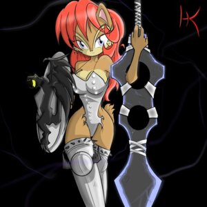 Rating: Safe Score: 0 Tags: 1:1 anthro archie_comics armor breasts brown_body brown_fur chipmunk e621 female fur ground_squirrel hayakain mammal melee_weapon rodent sally_acorn sciurid sega shield solo sonic_the_hedgehog_(archie) sonic_the_hedgehog_(comics) sonic_the_hedgehog_(series) sword weapon User: bunchy7s
