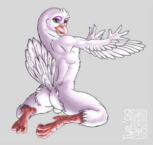 Rating: Explicit Score: 0 Tags: anthro avian backsack balls beak bird butt cere_(anatomy) claws columbid dove e621 feathered_wings feathers feet femboy genitals looking_at_viewer male pose simple_background solo talons toes tyelle_niko white_body white_feathers wings User: bunchy7s