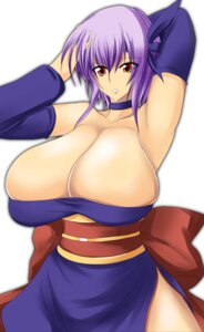 Rating: Questionable Score: 0 Tags: 1girls amano_mokuzu ayane_(doa) breasts cleavage dead_or_alive female hair huge_breasts human human_only japanese_clothes purple_hair red_eyes rule34 solo white_background User: bunchy7s
