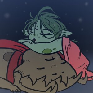 Rating: Safe Score: 0 Tags: 1:1 3_eyes alien anthro awesomenauts ayla_(awesomenauts) brown_body duo e621 eyes_closed female gnaw_(awesomenauts) green_body hi_res male multi_eye outside pixelhat scarf sleeping spots star tired User: bunchy7s