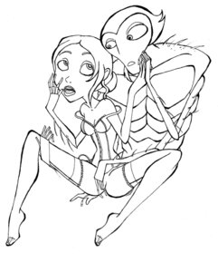 Rating: Explicit Score: 0 Tags: 1boy 1girls a_monster_in_paris artist_request bottomless breasts clothed_female_nude_male convenient_hand corset eye_contact female fingering francoeur full_body garter_straps hair_bun invertebrate lineart lucille_(a_monster_in_paris) male monster narrow_waist no_shoes rule34 short_hair simple_background sitting skinny small_breasts straight tagme thighhighs un_monstre_a_paris vanessa_paradis white_background User: bunchy7s