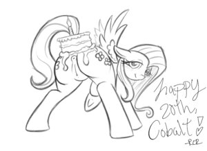 Rating: Explicit Score: 0 Tags: 2012 butt cake cutie_mark dessert e621 equid equine feathered_wings feathers female feral fluttershy_(mlp) food friendship_is_magic genitals hair hasbro looking_at_viewer mammal monochrome my_little_pony mythological_creature mythological_equine mythology pegasus quadruped rawrcharlierawr smile solo spread_legs spreading tail vulva wings User: bunchy7s