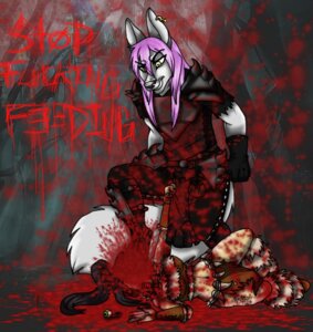 Rating: Questionable Score: 0 Tags: anthro armor blood bloodshot_eyes bodily_fluids bottomwear breasts canid canine clothing death digital_media_(artwork) duo e621 female fox gloves gore grotesque_death hair handwear human league_of_legends loincloth long_hair mammal nidalee_(lol) piercing pink_hair riot_games spikes submersible_fox tencent thehuntingwolf yellow_eyes User: bunchy7s